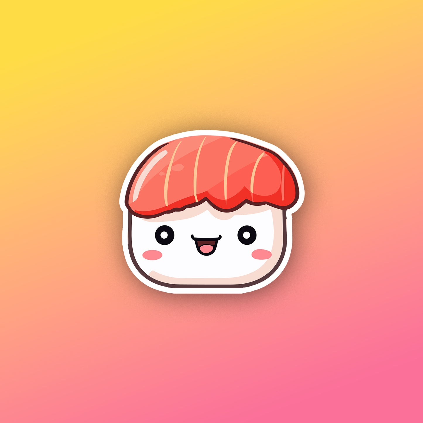 Kawaii Maguro Nigiri Sushi Fridge Magnet