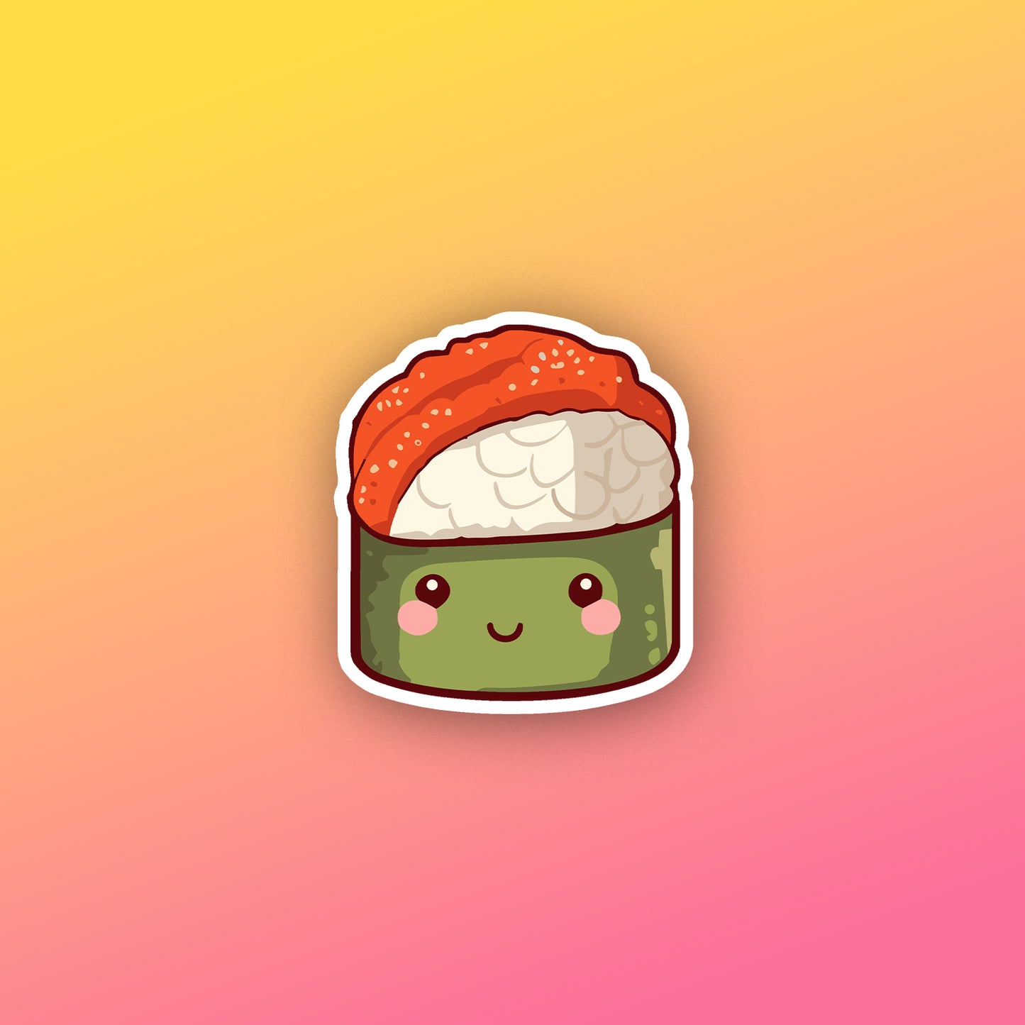Kawaii Uni Gunkan Sushi Fridge Magnet