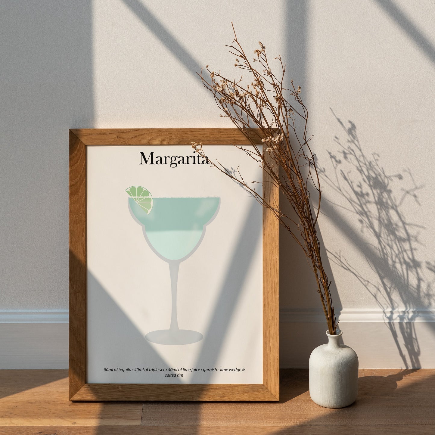Margarita Cocktail Print - Elevate Your Home Bar with Artistic Flair!