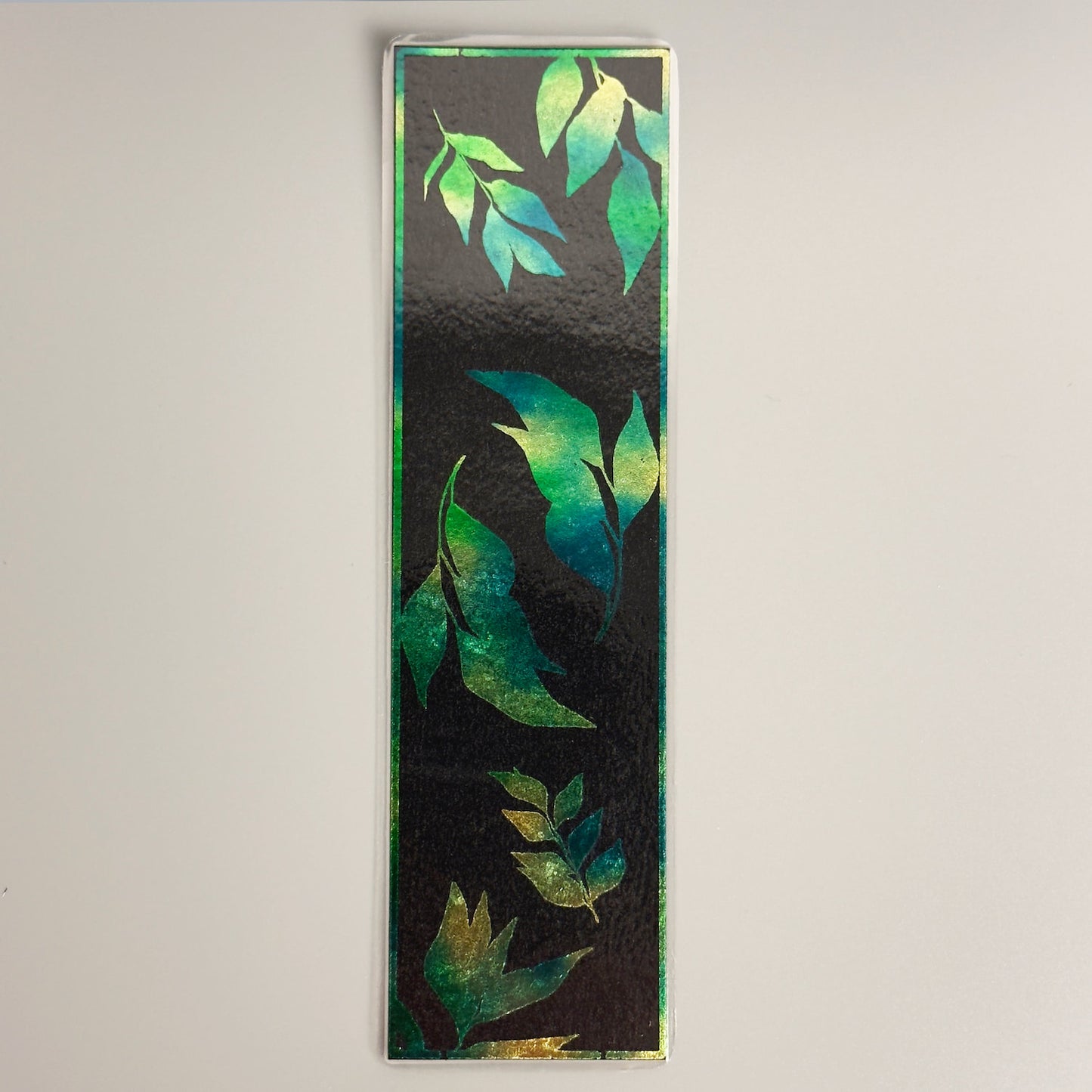 Leaf Foil Bookmark - Embrace the Beauty of Nature in Your Reading