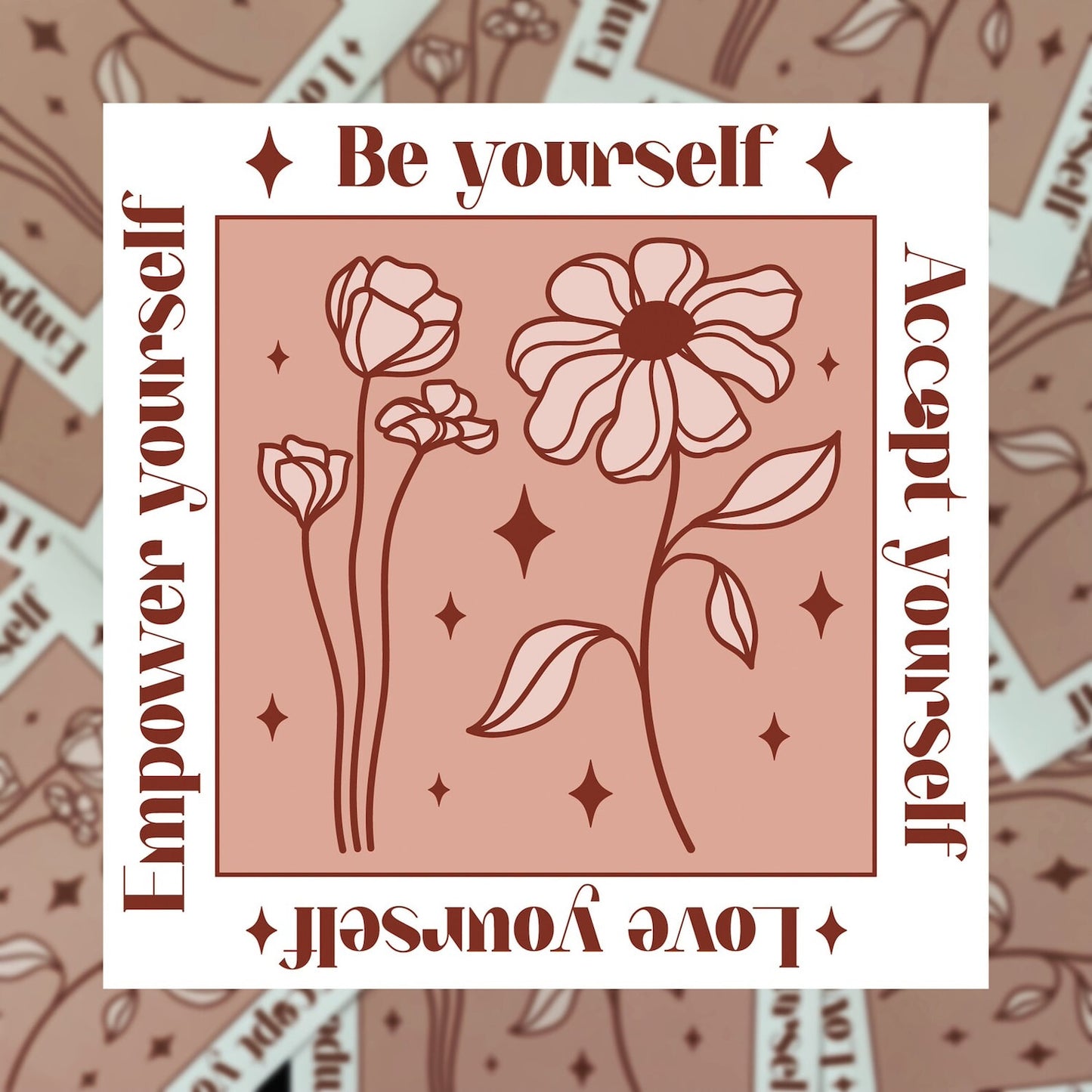 Positive Affirmations Stickers - Boost Your Mental Well-being!
