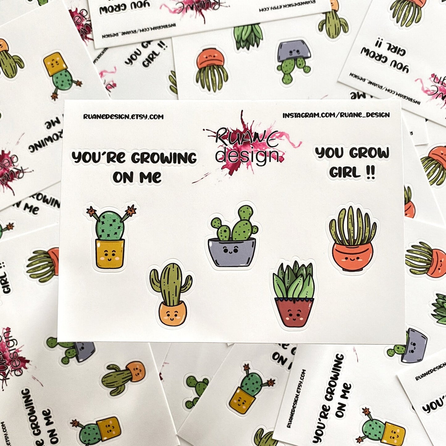 Plant Pals Sticker Sheet Vol. 3 - Add Some Greenery To Your Life!