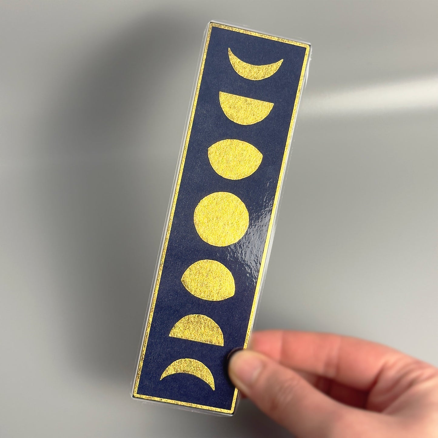 Moon Phase Foil Bookmark - Tarot-Style Sun and Moon Magic!