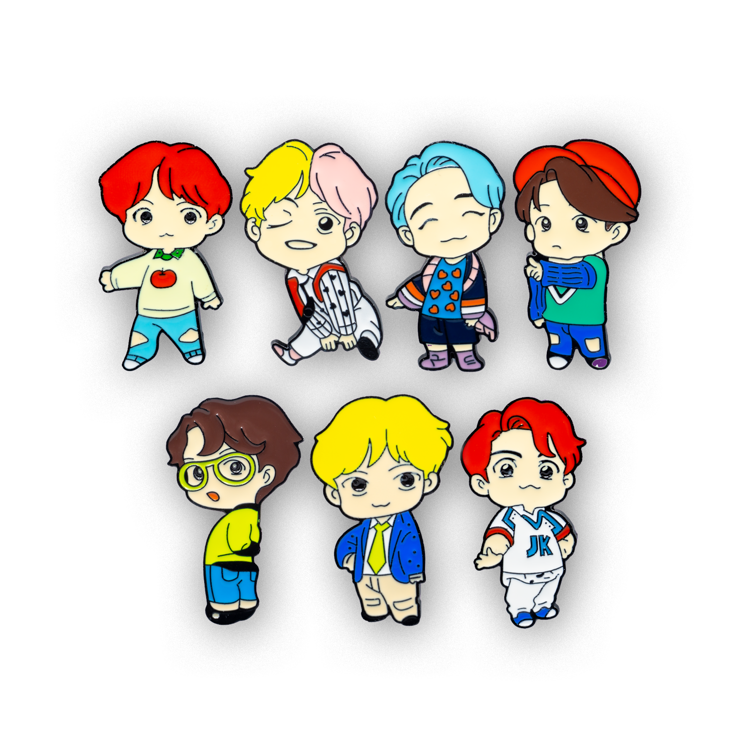 BTS Bangtan Boys Enamel Pin Badge