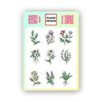 Botanical Sticker Sheet