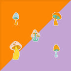 Pilz-Magie Stickerbogen