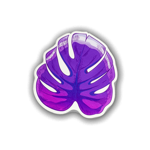 Monstera Leaf Sticker