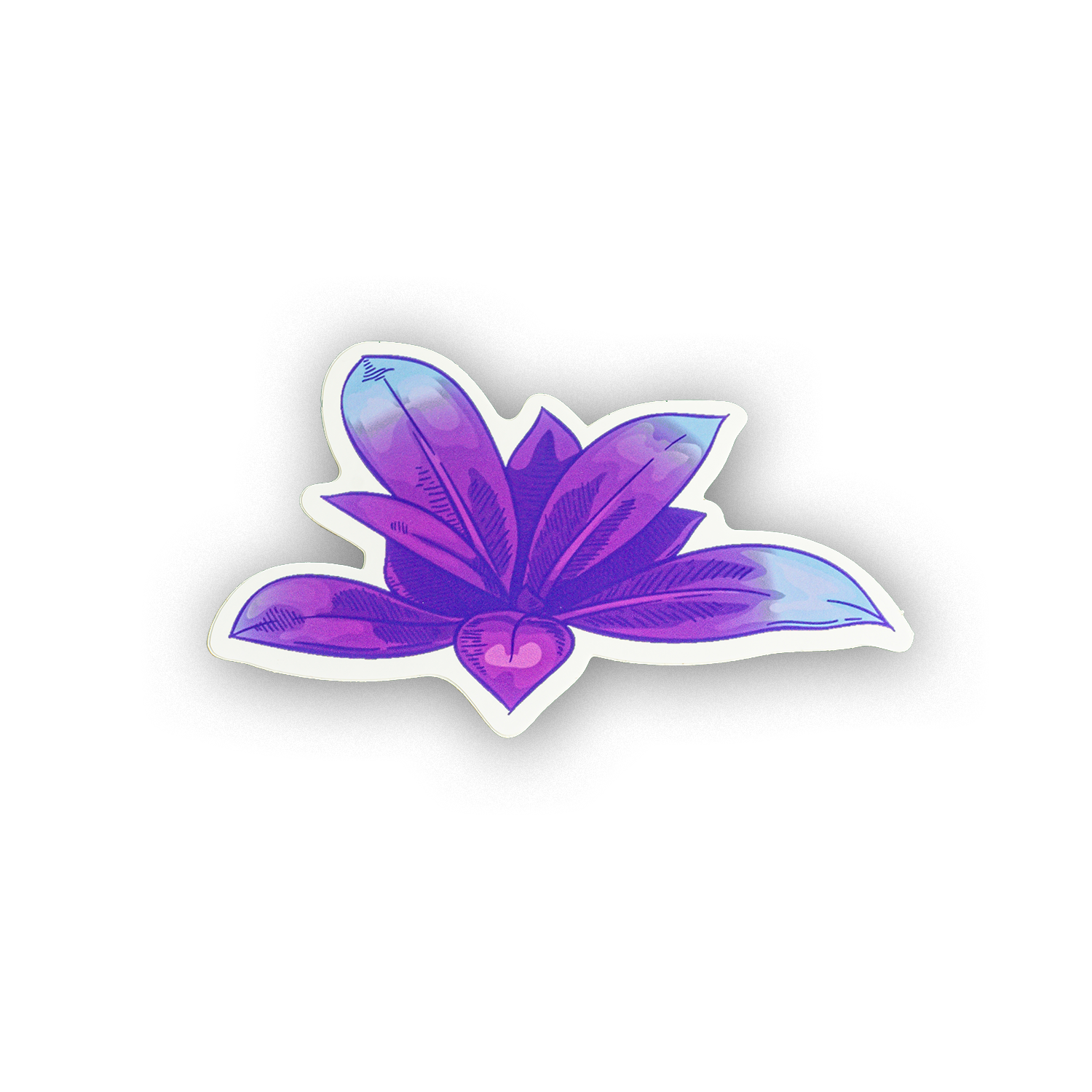 Lotus Leaf Sticker