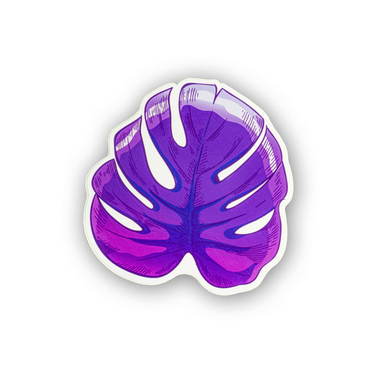 Monstera Leaf Sticker