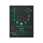 Aquarius Zodiac Foil Print