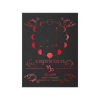 Capricorn Zodiac Foil Print