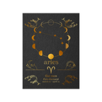 Aries Zodiac Foil Print