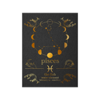 Fische Sternzeichen Druck | Personalisierbare Folien-Astrologie-Wandkunst