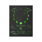Scorpio Zodiac Foil Print
