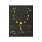Leo Zodiac Foil Print