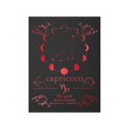 Capricorn Zodiac Foil Print