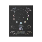 Jungfrau Sternzeichen Druck | Personalisierbare Folien-Astrologie-Wandkunst