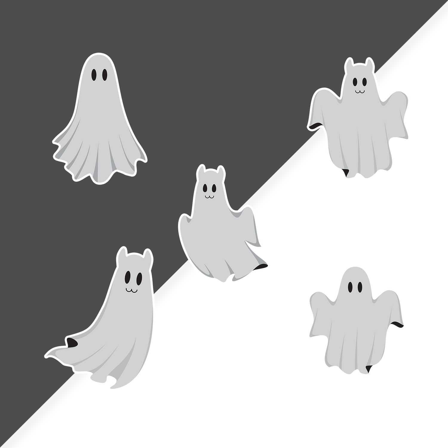 Ghostly Sticker Sheet