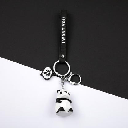 Origami Panda Keychain – “I Want You” Collection