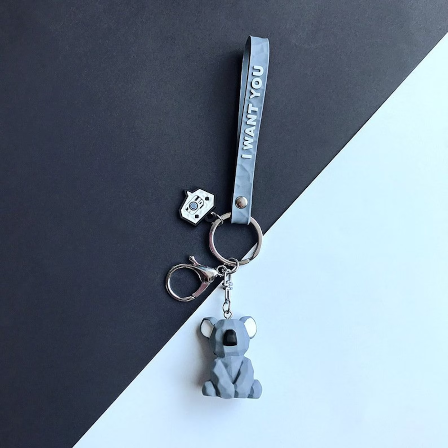 Origami Koala Keychain – “I Want You” Collection