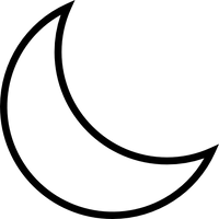 The night sky