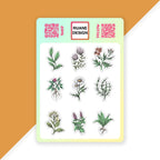 Botanical Sticker Sheet