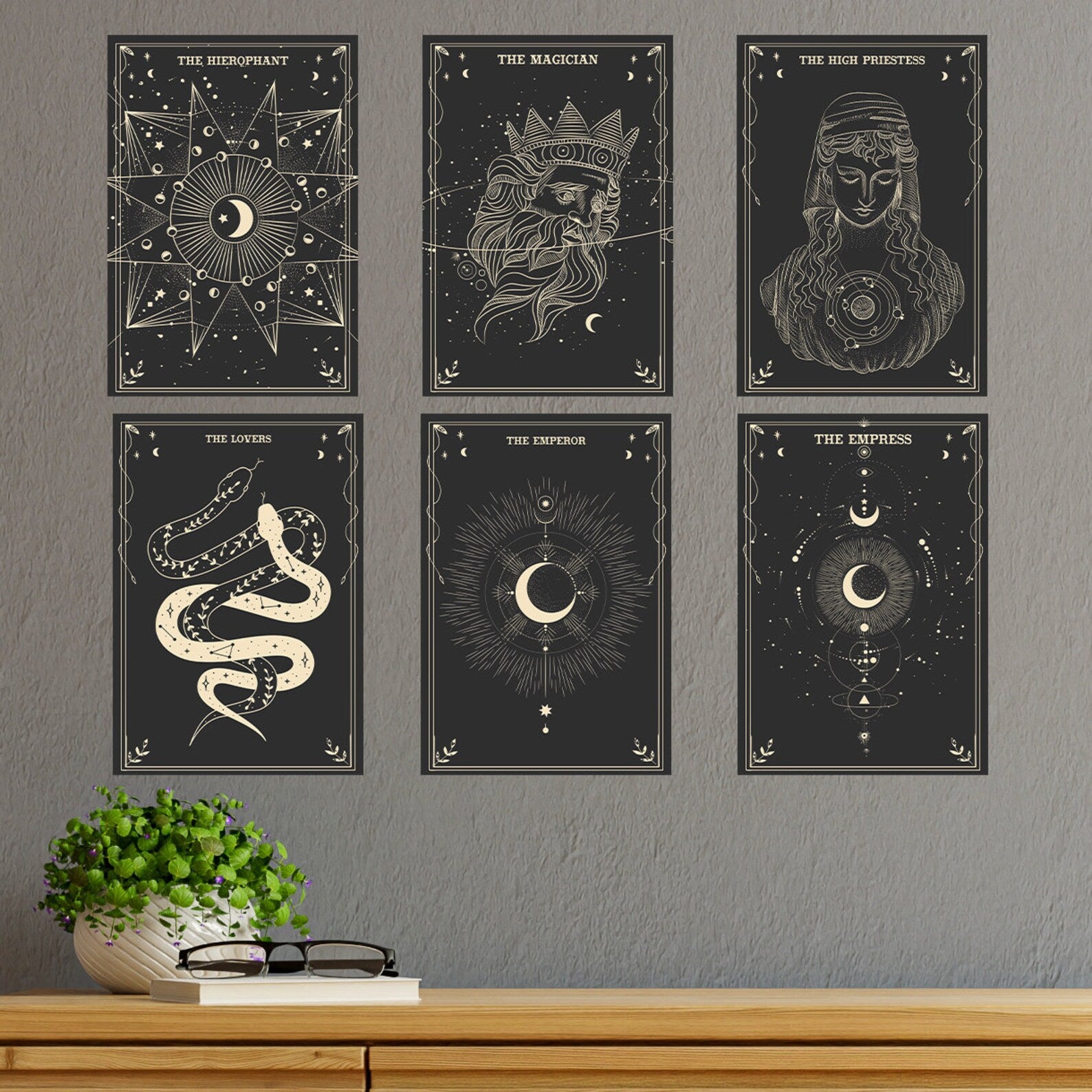 Tarot Card Foil Print