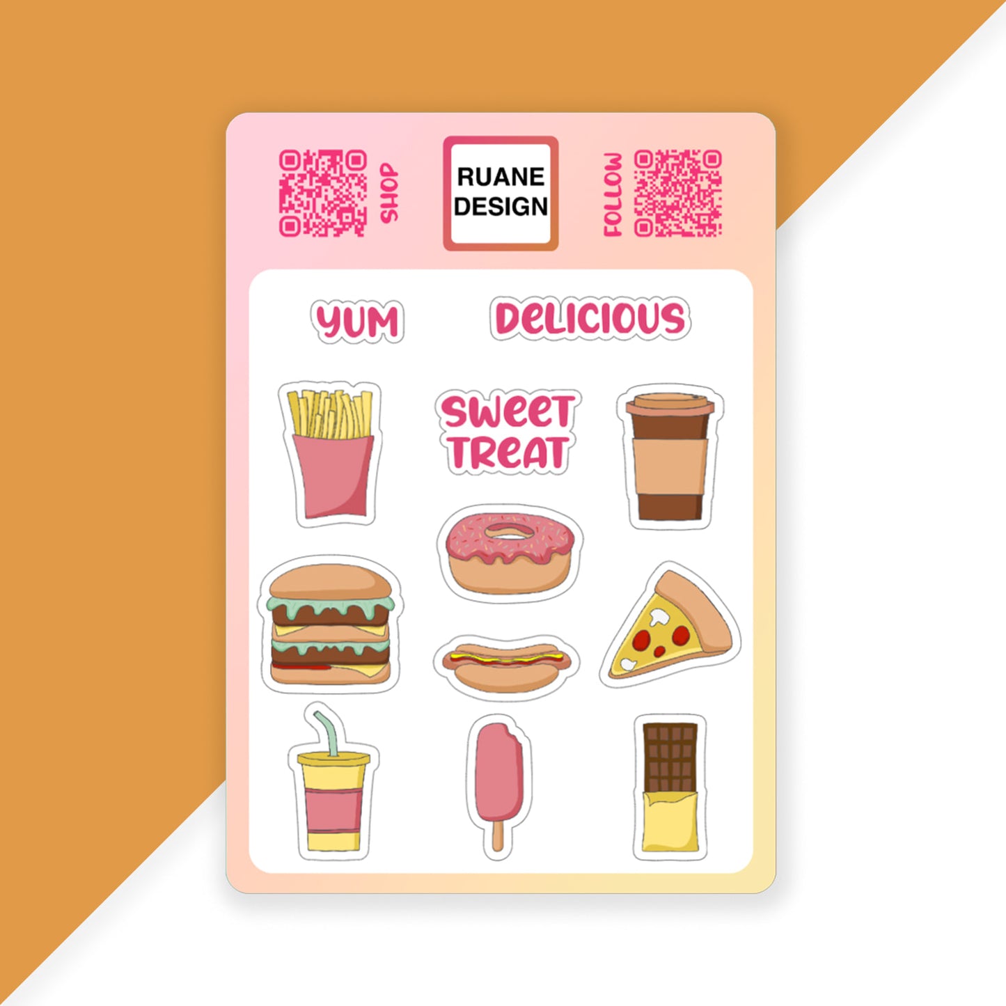 Sweet Treat Sticker Sheet