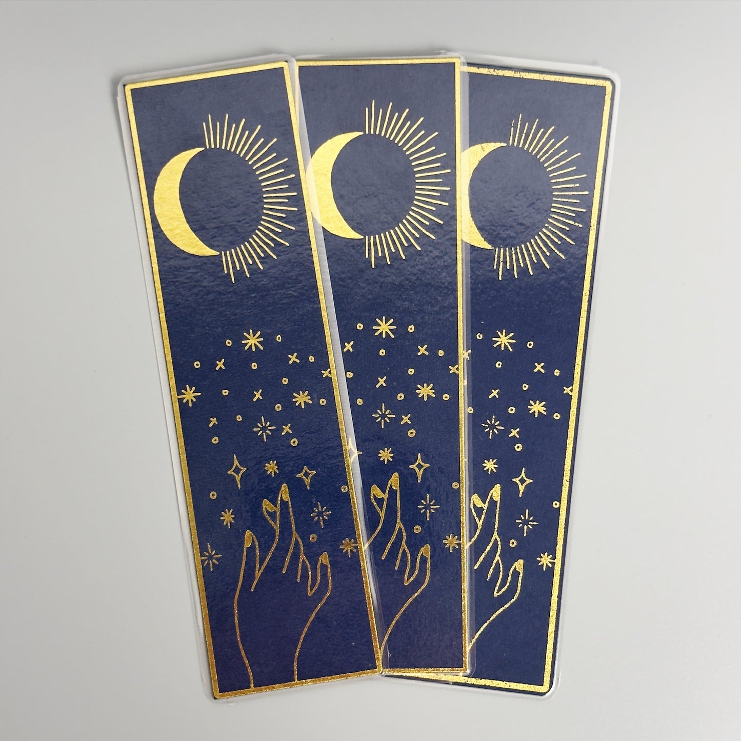 Mystical Celestial Foil Bookmark - Enhance Your Readings!