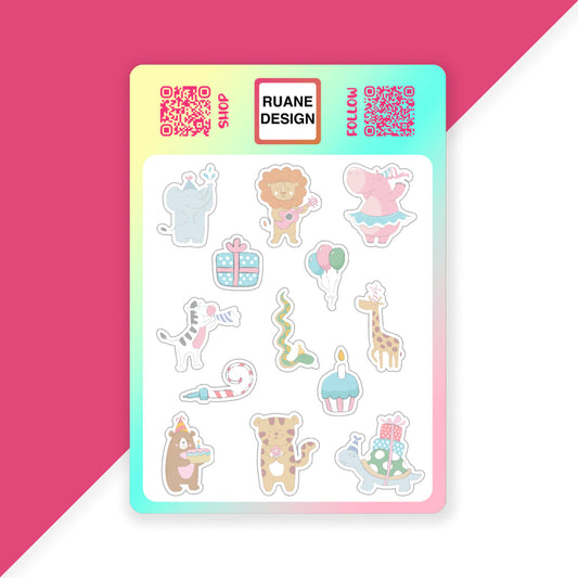 Birthday Sticker Sheet