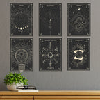 Tarotkarten A5 Mini-Druckset – Entdecke das himmlische Reich!